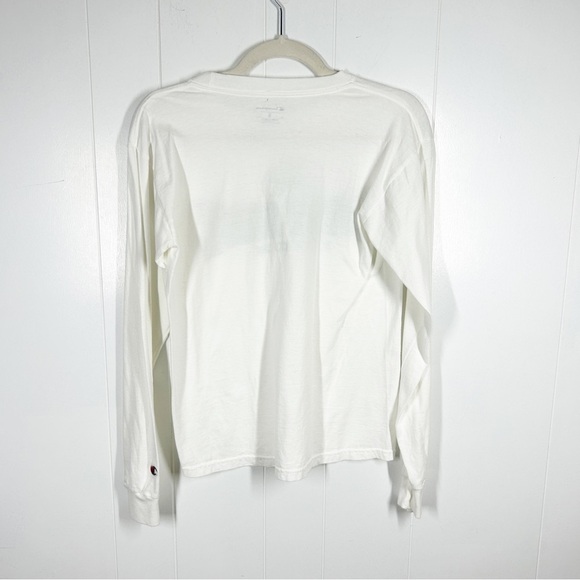 Champion Notre Dame Irish White Long Sleeve Tee Small - Picture 2 of 5